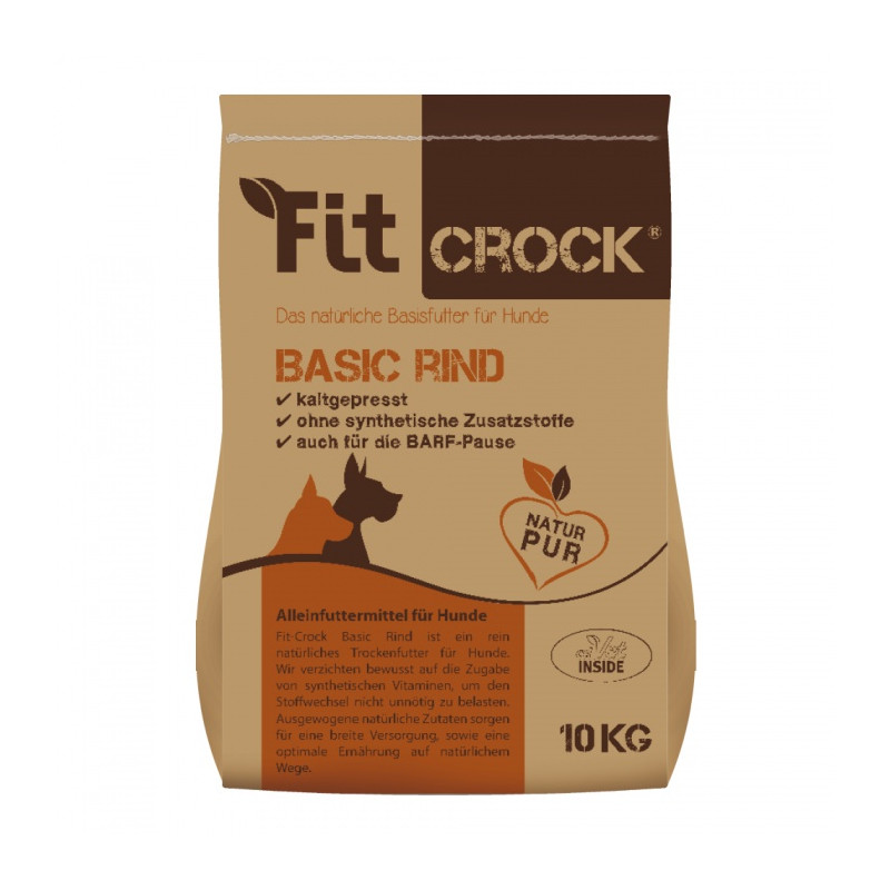 Za studena lisované krmivo cdVet Fit-Crock Classic 15 kg (velké kousky-granule) RAW