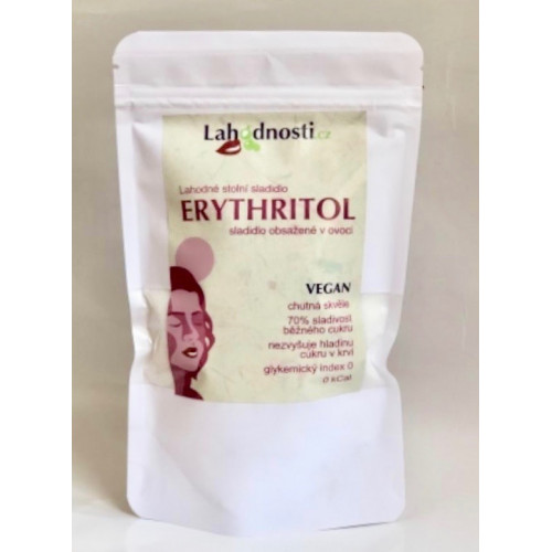 Erythritol - sladidlo obsažené v ovoci 200g