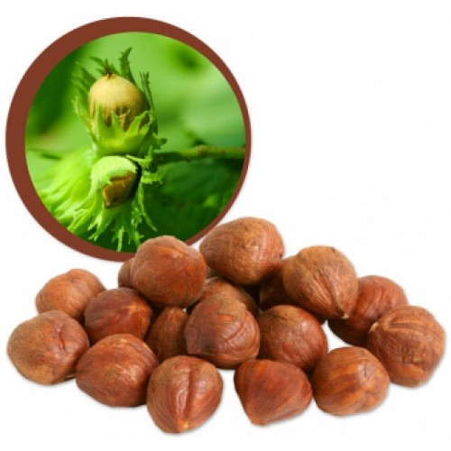 Lískové ořechy nepražené 500g (jádra) RAW