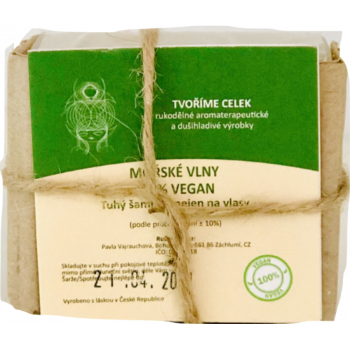 Tuhý šampon na vlasy "Mořské vlny" 90g