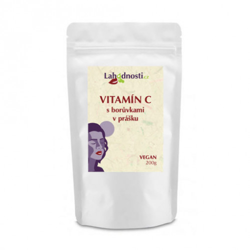 Vitamín C s borůvkami 200g - podpora imunity