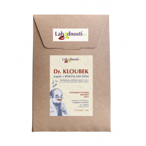 Dr. KLOUBEK kapsle s Irským mechem 120 kapslí (pohybový systém, imunita, cévy)