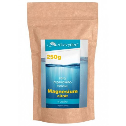 Magnesium citrát 250g hořčík