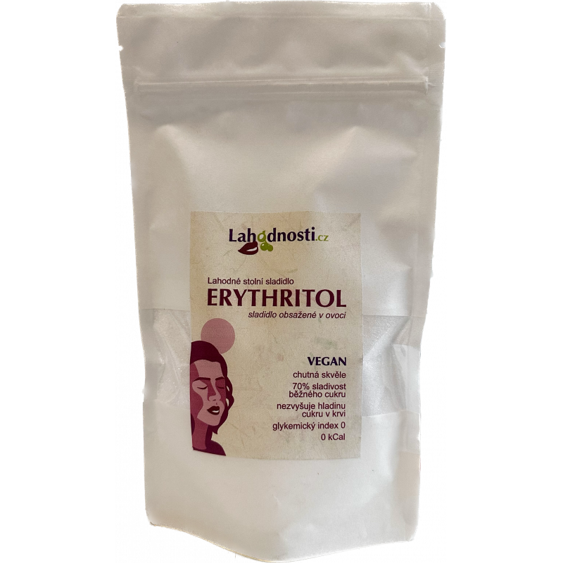 Erythritol - sladidlo obsažené v ovoci 200g