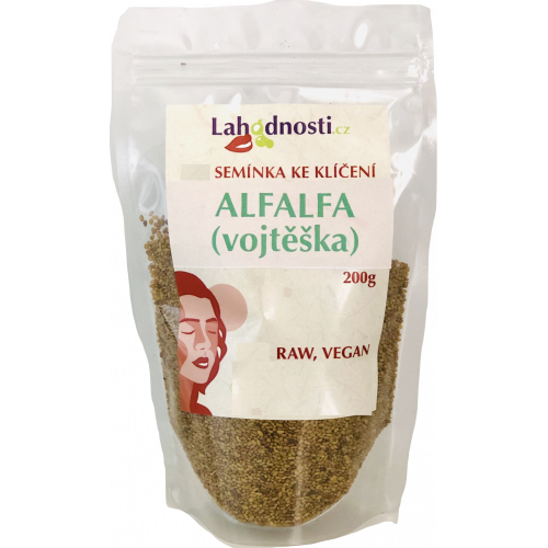 Alfalfa (vojtěška) - semínka ke klíčení 200g (Evropa)