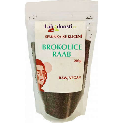 Brokolice Raab - semínka ke klíčení 200g (Evropa)