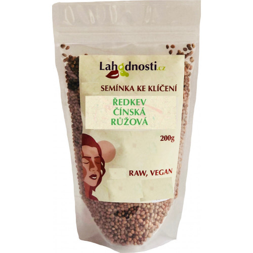 ŘEDKEV ČÍNSKÁ RŮŽOVÁ - semínka ke klíčení 200g (Evropa)