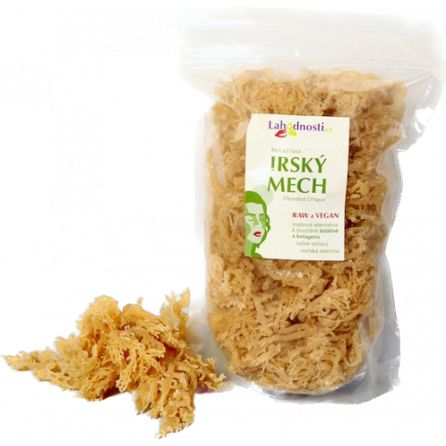 ČERSTVÝ 1KG Irský mech RAW - rostlinná alternativa kolagenu