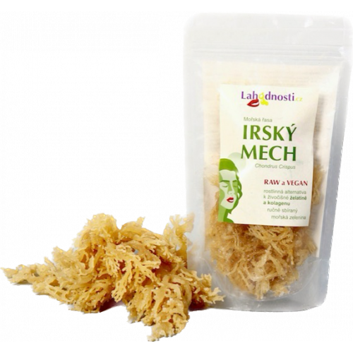 ČERSTVÝ 100G Irský mech RAW - rostlinná alternativa kolagenu