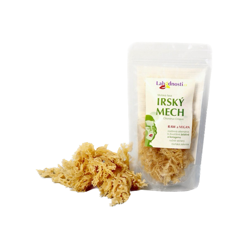 ČERSTVÝ 100G Irský mech RAW - rostlinná alternativa kolagenu