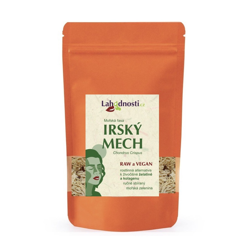 Limitovaná edice: 100G Irský mech čerstvý prosušený, sklizeň říjen 2023 - rostlinná alternativa kolagenu