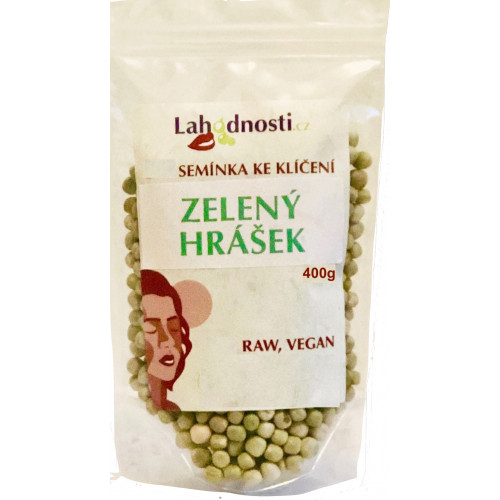 Hrášek zelený BIO - semínka ke klíčení 200g (Evropa)
