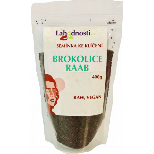 1 KG Brokolice Raab - semínka ke klíčení (Evropa)