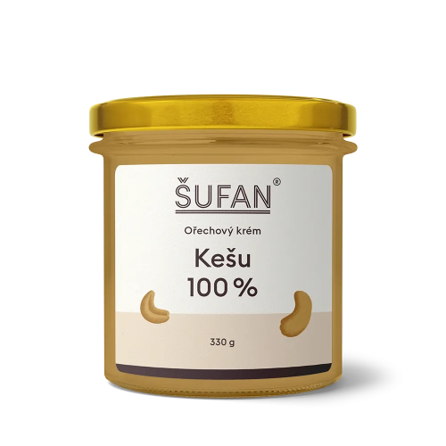 prostě lahodné: kešu krém 100% 330g VEGAN, SLOW pražené